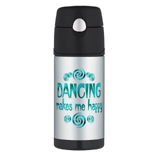 Dance Gifts  Dance Drinkware  Dancing Thermos Bottle (12 oz)