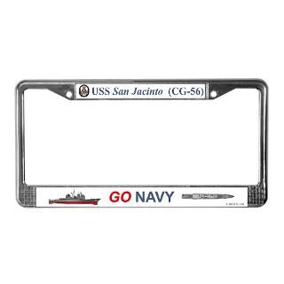 USS San Jacinto CG 56 License Plate Frame for $15.00