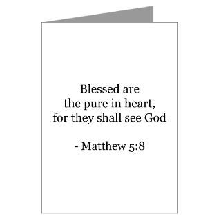 Matthew 58 Greeting Cards (Pk of 10)