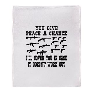 you give peace a chance stadium blanket $ 61 24