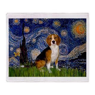 Starry Night & Beagle Stadium Blanket for $59.50