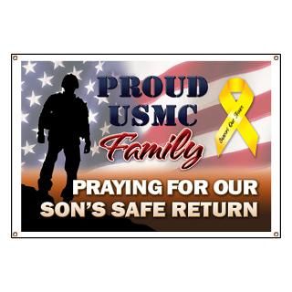 Pray for our Son (USMC Family) Banner for $59.00