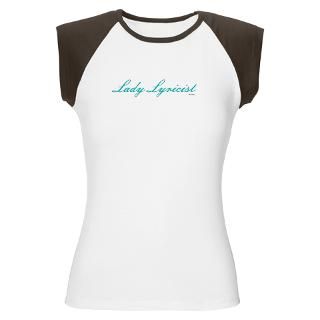 Lady Lyricist Cap Sleeve T Shirt T Shirt by poetees11