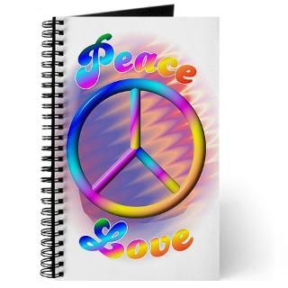 60S Gifts  60S Journals  60S Love & Peace Sign Journal