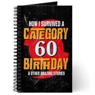 60 Gifts  60 Journals  Category 60 Birthday Journal
