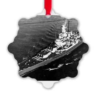 USS Massachusetts BB 62 Patch.png Ornament for $12.50