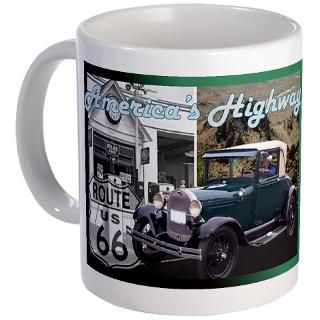 Automotive Gifts  Automotive Drinkware  ROUTE 66 CLASSIC Mug