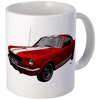 64 Gifts  64 Drinkware  1965 Mustang GT 350 Red Mug