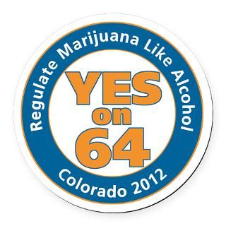 YES on 64 Car Magnet