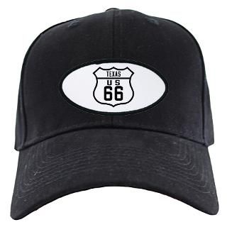Route 66 Old Style   TX Baseball Hat