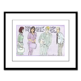 the brown nosers large framed print $ 68 19