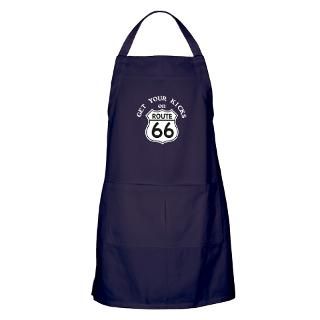 66 Gifts  66 Kitchen and Entertaining  Route 66 Apron (dark)