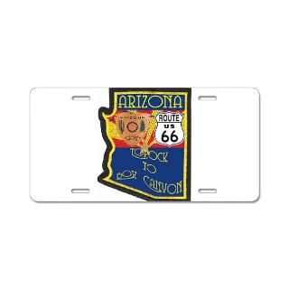 AZ HP Route 66 Aluminum License Plate for $19.50