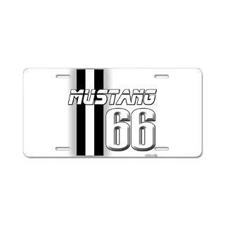 66 Gifts  66 Car Accessories  Mustang 66 Aluminum License Plate
