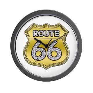 Route 66   Bling Wall Clock for $18.00