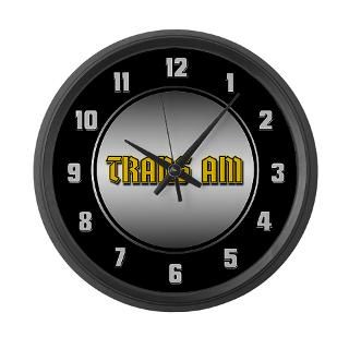 Pontiac Firebird Clock  Buy Pontiac Firebird Clocks