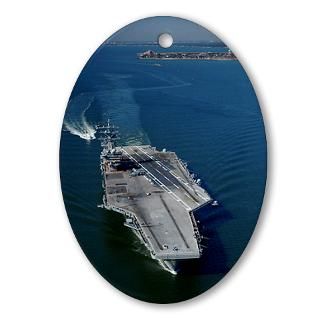 USS Eisenhower CVN 69 Oval Ornament for $12.50