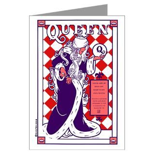 Queen 70s rock Greeting Card