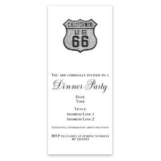 Route 66 Invitations for $1.50