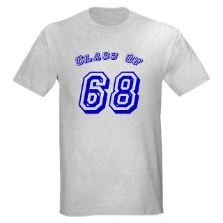 1968 T shirts  Class Of 68 Light T Shirt