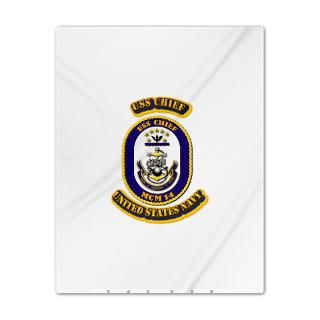 Chief Gifts  Chief Bedroom  US   NAVY   USS Chief   MCM 14 Twin