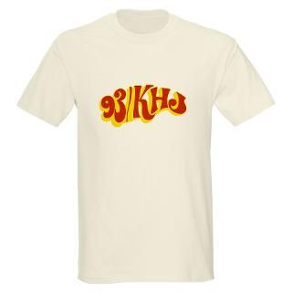 KHJ Boss Angeles 70   Ash Grey T Shirt T Shirt by RadioLogoLand