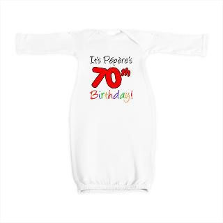 70 Gifts  70 Baby Clothing  Pepere 70th Birthday Baby Gown