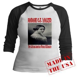 Madame C J Walker Black History T Shirts  My Dream Alive Black