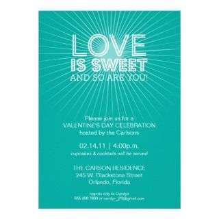 Love is Sweet Party Invitation