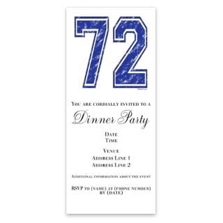 72 Year Invitations for $1.50
