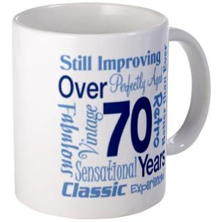 1930S Gifts  1930S Drinkware  Over 70 years, 70th Birthday Mug