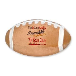 70 Gifts  70 Plush Football  Incredible At 70 Plush Football