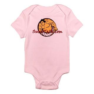 SumoTalk Infant Creeper Body Suit by japaneselessons