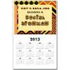 12 month Social Work Calendar 2013 Wall Calendar by keepwalking