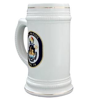  911 Kitchen and Entertaining  USS McFaul (DDG 74) Beer Stein