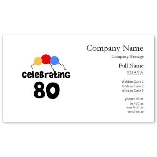 Celebrating 80 Business Cards for $0.19