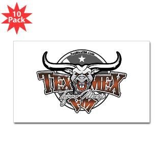 Tejano Music Rectangle Sticker 10 pk)