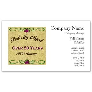 Over 80 Years Business Cards for $0.19