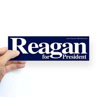 Reagan Stickers  Car Bumper Stickers, Decals
