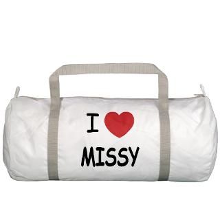 Andy Mcnally Gifts  Andy Mcnally Bags  I heart missy Gym Bag