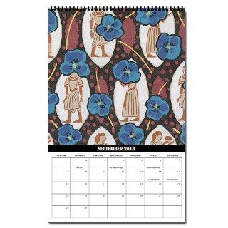 Art Nouveau and Art Deco Vertical 2013 Wall Calendar by