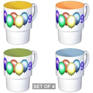 90 Gifts Stackable Mug Set (4 mugs)