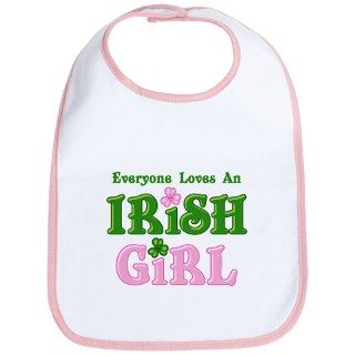 100 Irish Gifts  100 Irish Baby Bibs  Loves An Irish Girl Bib
