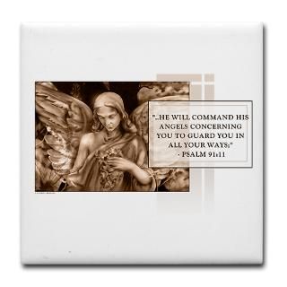 Gifts  Kitchen and Entertaining  Bible Verse Tile Coaster