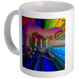 93 Colors Guitar Mug