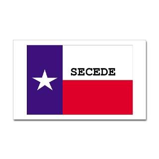 Texas Secede Rectangle Sticker