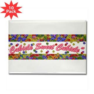 Cubicle Sweet Cubicle Rectangle Magnet (10 pack)