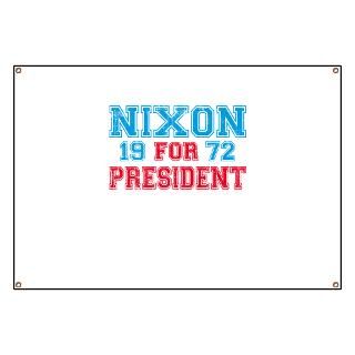 Retro Nixon 1972 Banner for $59.00