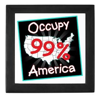 occupy america 99 Keepsake Box