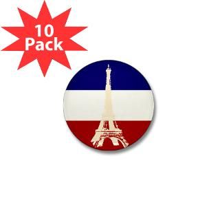 Eiffel Tower on French Flag  Ina Mar Art and The Earth Shop